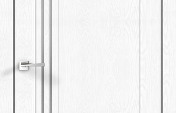 Дверное полотно Экошпон XLINE 8 600х2000 цвет Зеффиро Эмалит текстурный стекло Мателюкс Мателюкс Зеффиро эмалит текстурный