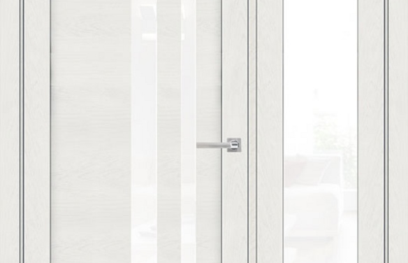 Дверь межкомнатная UniLine 30008 SoftTouch бьянка soft touch остекленная Бьянка Soft touch