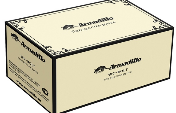 Ручка поворотная BK6RCL55 (BK6/CL) BB-17 коричневая бронза BB коричневая бронза