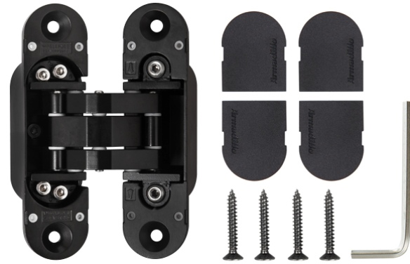 Петля скрытой установки U3D6000 BL (11160UN3D) черный BL черный