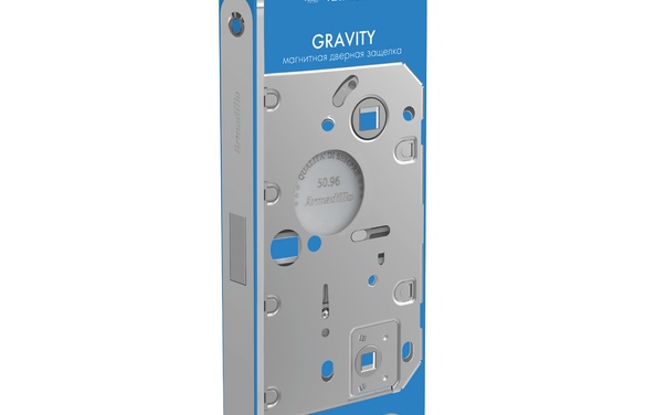 Магнитная защелка WC с ответной планкой GRAVITY G011965096 CP хром CP хром
