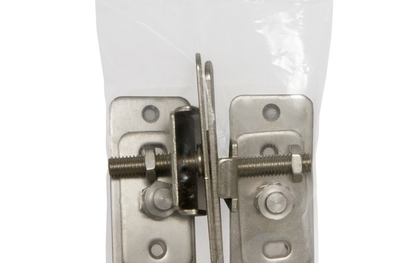 Комплект монтажных пластин SLDComfort-PRO/telescopestatic door plates CP хром