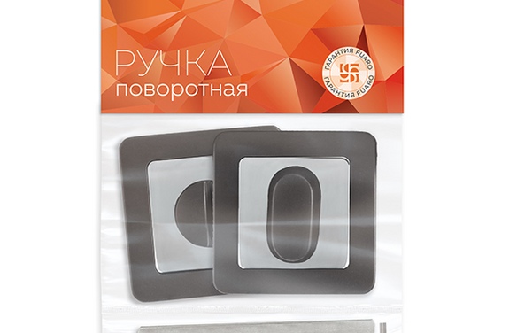Ручка поворотная BK6KXM52 (BK6 XM) GR/CP-23 графит/хром GR графит/CP хром