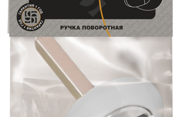 Ручка поворотная BKW8x75RHMR54 (HMR8x75) CP хром CP хром