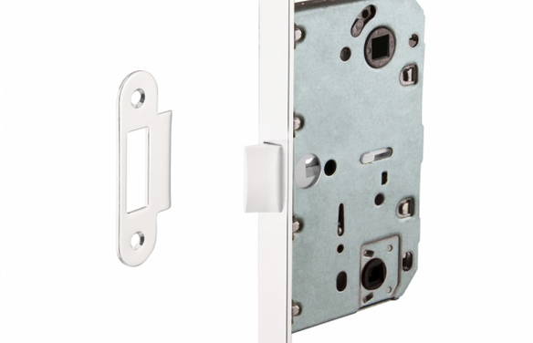 Защелка врезная PL96WC-50 WH (белый) WH белый