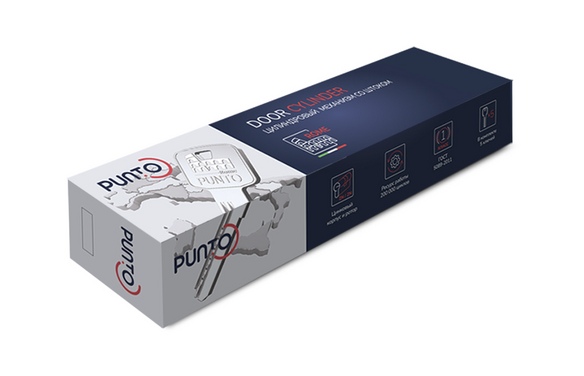 Цилиндровый механизм Z3002Knob90(45+10+35) с вертушкой CP хром CP хром