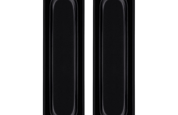 Защелка с ручками для раздвижных дверей SHSL152KIT011-BK (Soft LINE SL-011) BL-24 черный BL черный