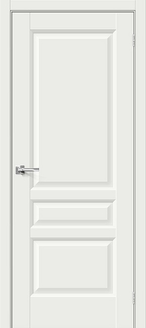 Дверь Неоклассик-34 эмалит, цвет: White Matt