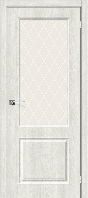 Двери Скинни-13 винил White Сrystal, цвет: Casablanca
