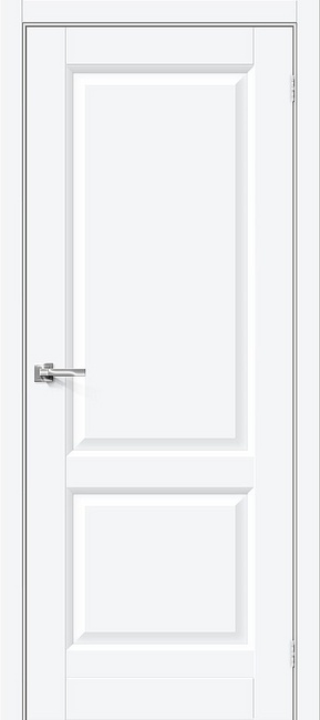 Дверь Неоклассик-32 ПЭТ, цвет: White Silk