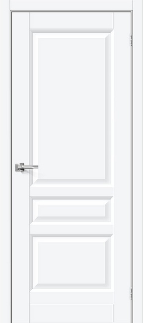 Дверь Неоклассик-34 ПЭТ, цвет: White Silk
