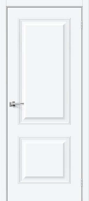 Дверь Классик-12 ПЭТ, цвет: White Silk