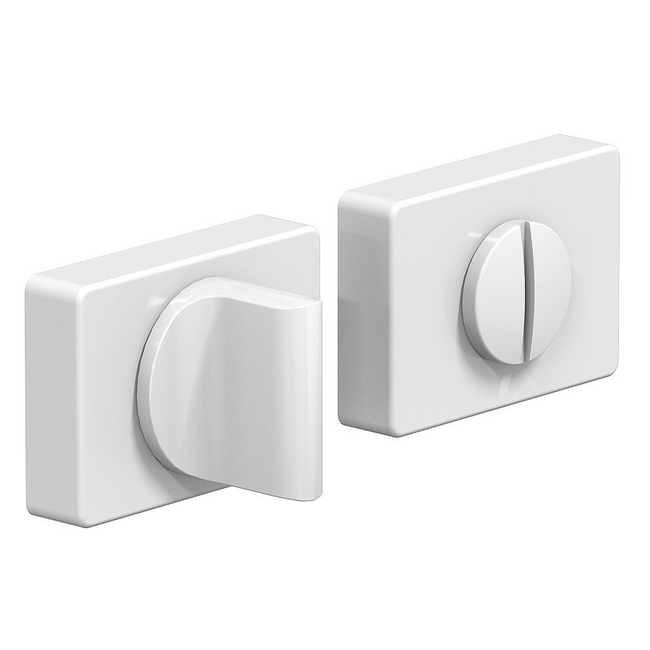 Фиксатор завертка System R015W6, цвет: МатБелый (AL315)