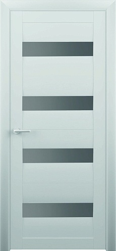 ПО Эко шпон Барселона 600 кедр снежный стекло графитовое Стекло графитовое
