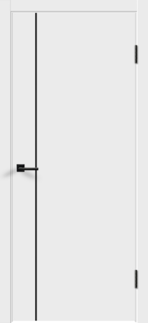 Дверь Galant M1 эмалит, цвет: Эмалит белый