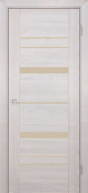 PSK 2 nanotex, ривьера крем 600*2000 стекло Кремовый лакобель