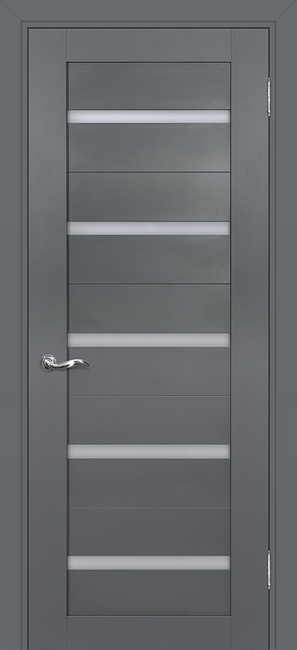 PSC 7 PP, графит 600*2000 стекло белый сатинат