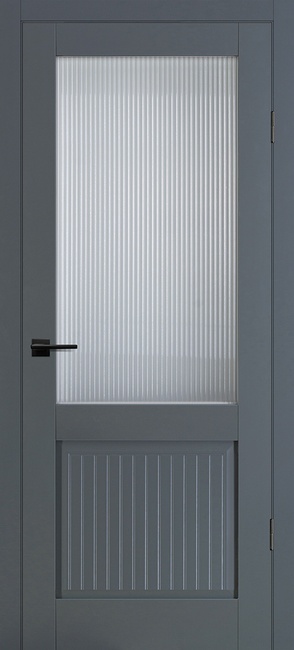 PSС 57 РР графит ДО 600*2000 стекло Moru Optiwhite