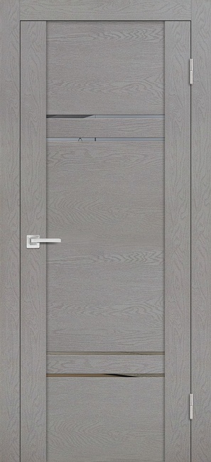 PST 5 soft touch, серый ясень 600*2000 стекло зеркало тонированное