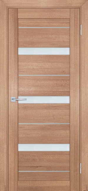 ТЕХНО 742 nanotex, миндаль 600*2000 стекло белый сатинат
