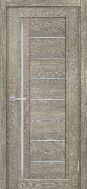 ТЕХНО 801 nanotex, гриджио 600*2000 стекло белый сатинат