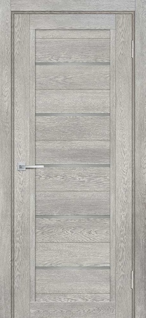 ТЕХНО 809 nanotex, чиаро гриджио 600*2000 стекло белый сатинат