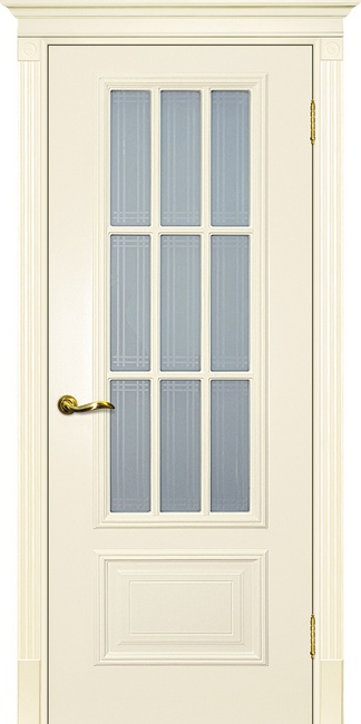 Smalta 08 ДО 600*2000 Ral1013 Слоновая кость, БЕЗ ПАТИНЫ, пескоструй /ИД/