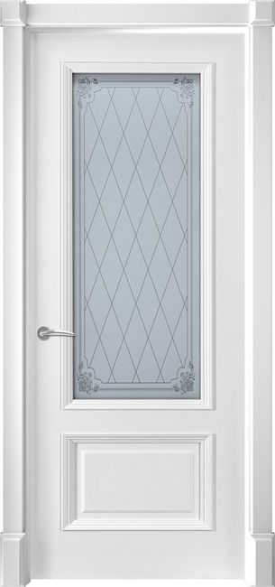 Smalta 232 ДО 600*2000 Ral9003 Белый, сатинат УФ печать /ИД/