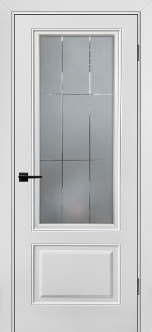 Smalta Sharm 12 эмаль600*2000 Ral9010, ДО гравировка сатинат