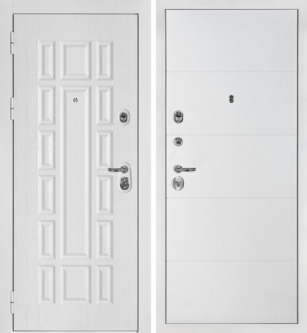 ДМ Квадро 124 белая шагрень, Kale 252R/Border ( дуб факт ФЛ 124 /PR 35 ) 860 Л