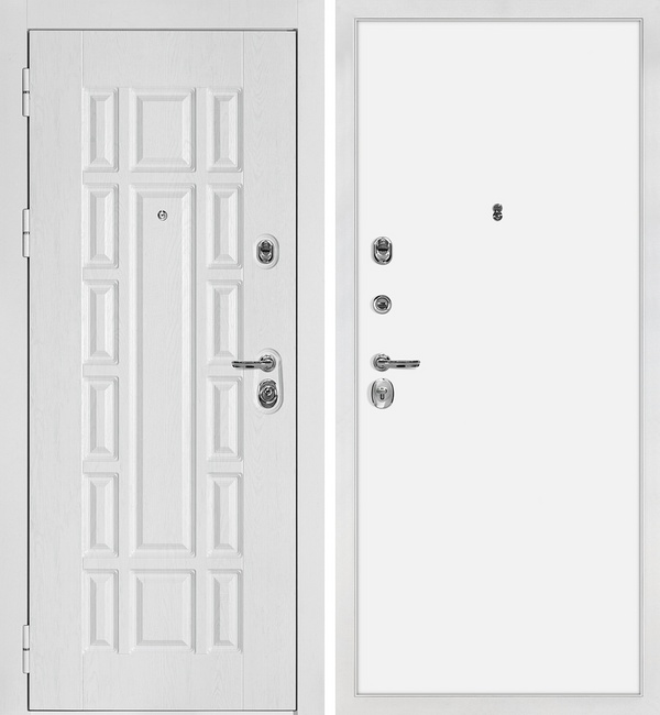 ДМ Квадро 124 белшагрень,Kale/Border( дуб фактФЛ 124/гладкая, PP белый) 860Л