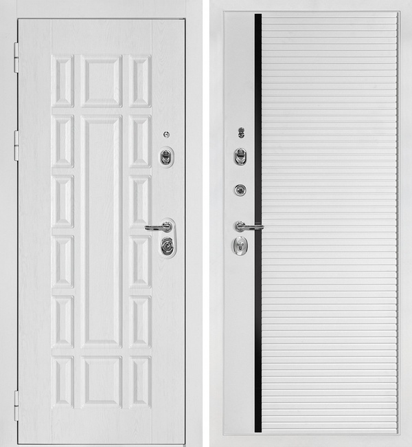 ДМ Квадро 124 белая шагрень, Kale 252R/Border ( дуб факт ФЛ 124 /PR 173 , стчерн) 860 Л