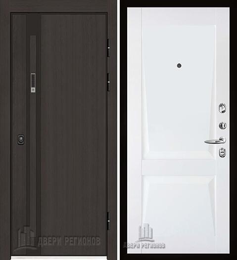 Дверь входная уличная Элит Термо, цвет Темный дуб, панель perfecto цвет