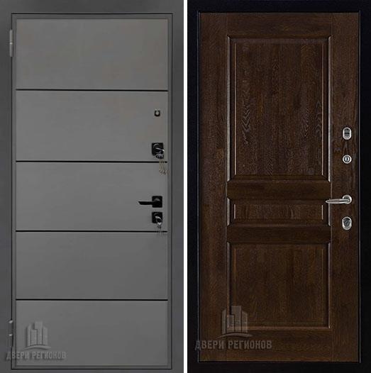 Дверь входная Liberty H4 (Либерти), цвет h4 Силк Титан, панель Виктория цвет