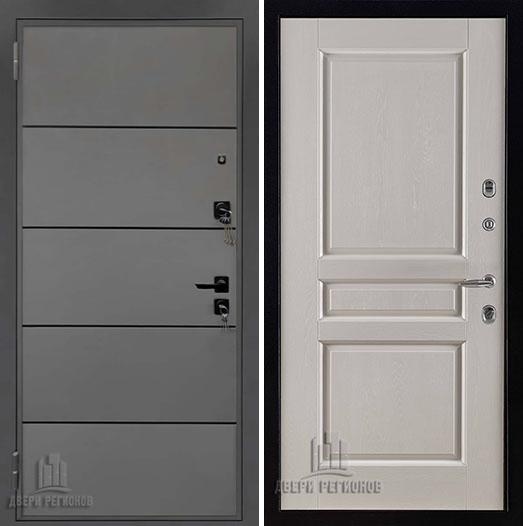 Дверь входная Liberty H4 (Либерти), цвет h4 Силк Титан, панель Виктория цвет