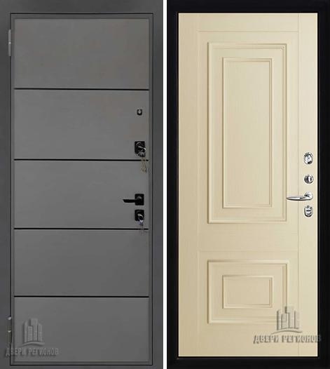 Дверь входная Liberty H4 (Либерти), цвет h4 Силк Титан, панель 62002 цвет
