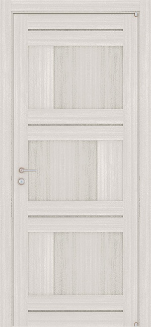 Дверь LIGHT 2180 экошпон глухая, цвет: Капучино велюр