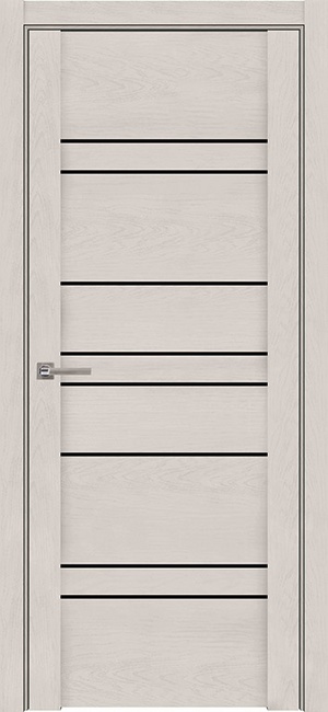 Дверь UniLine 30032 SoftTouch черное стекло, цвет: Бьянка Soft touch