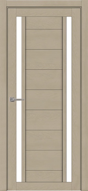 Дверь Light 2122 SoftTouch со стеклом, цвет: Кремовый Soft touch