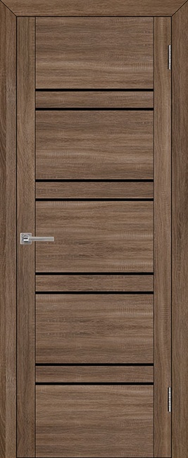 Дверь UniLine 30026 экошпон, цвет: Серый велюр