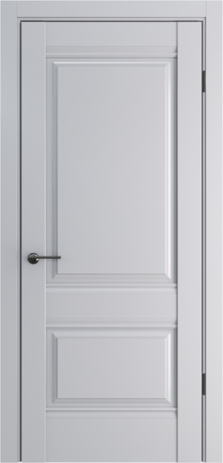 Дверь ДП-51 экошпон глухая, цвет: Silver Gray