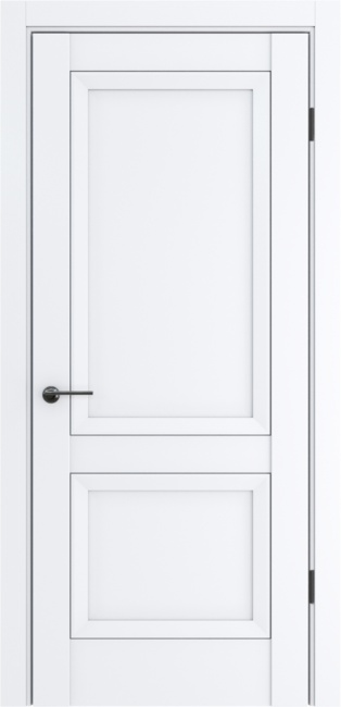 Дверь ДП-61 экошпон глухая, цвет: White Pearl