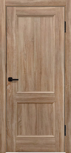 Дверь ДП-323 экошпон глухая, цвет: Sonoma Wood