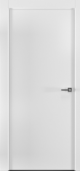 Межкомнатная противопожарная дверь модель ДПГ цвет col blanc МДФ