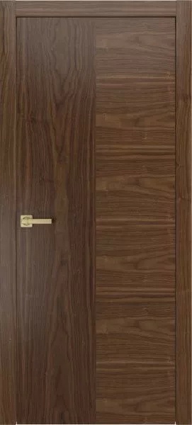 Дверь NEXT-1 ДГ Шпон, цвет: Американский орех