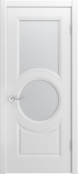 Дверь Belini 888 1-2 ДО Эмаль, цвет: Белая эмаль