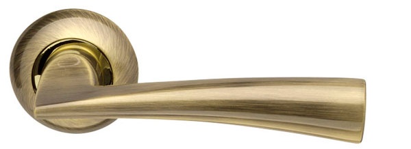 Ручка раздельная RLD54Columba (Columba LD80) AB/GP 7 бронза/золото AB бронза_GP золото