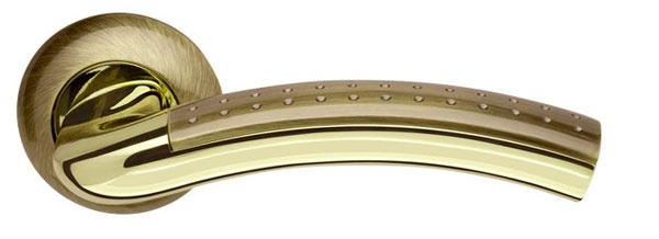 Ручка раздельная RLD54Libra26 (Libra LD26) AB/GP 7 бронза/золото AB бронза_GP золото