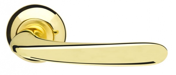 Ручка раздельная RLD54Pava (Pava LD42) GP/SG 5 золото/матовое золото TECH (кв 8х140) SG матовое золото_GP золото