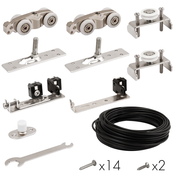 Комплект для синхронного открывания дверей SLD.Comfort-PRO.SET4.synchron/80, цвет: CP хром